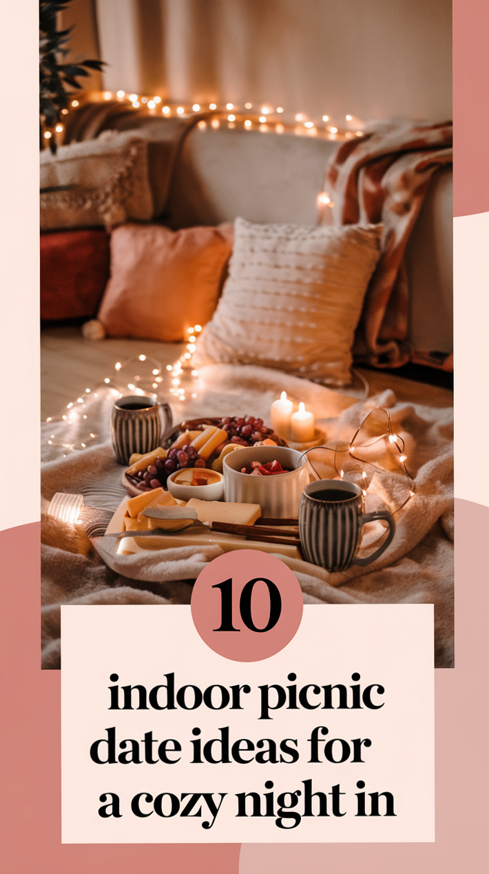 10 Cozy Indoor Picnic Ideas for Rainy-Day Soul Connections ⟐ date night aestheti 283