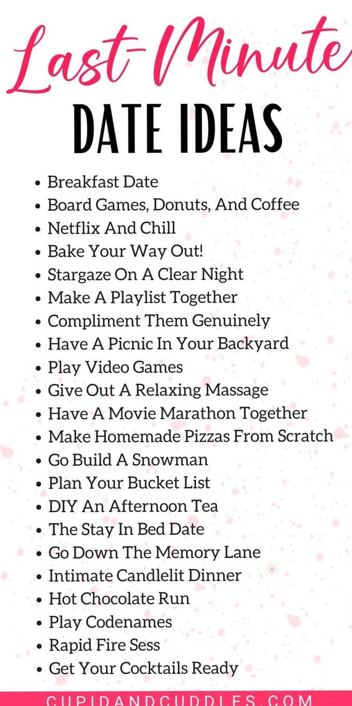 🤍 🦋 ✦ 20 Spontaneous Date Nights to Match Your Soul’s Vibe 634