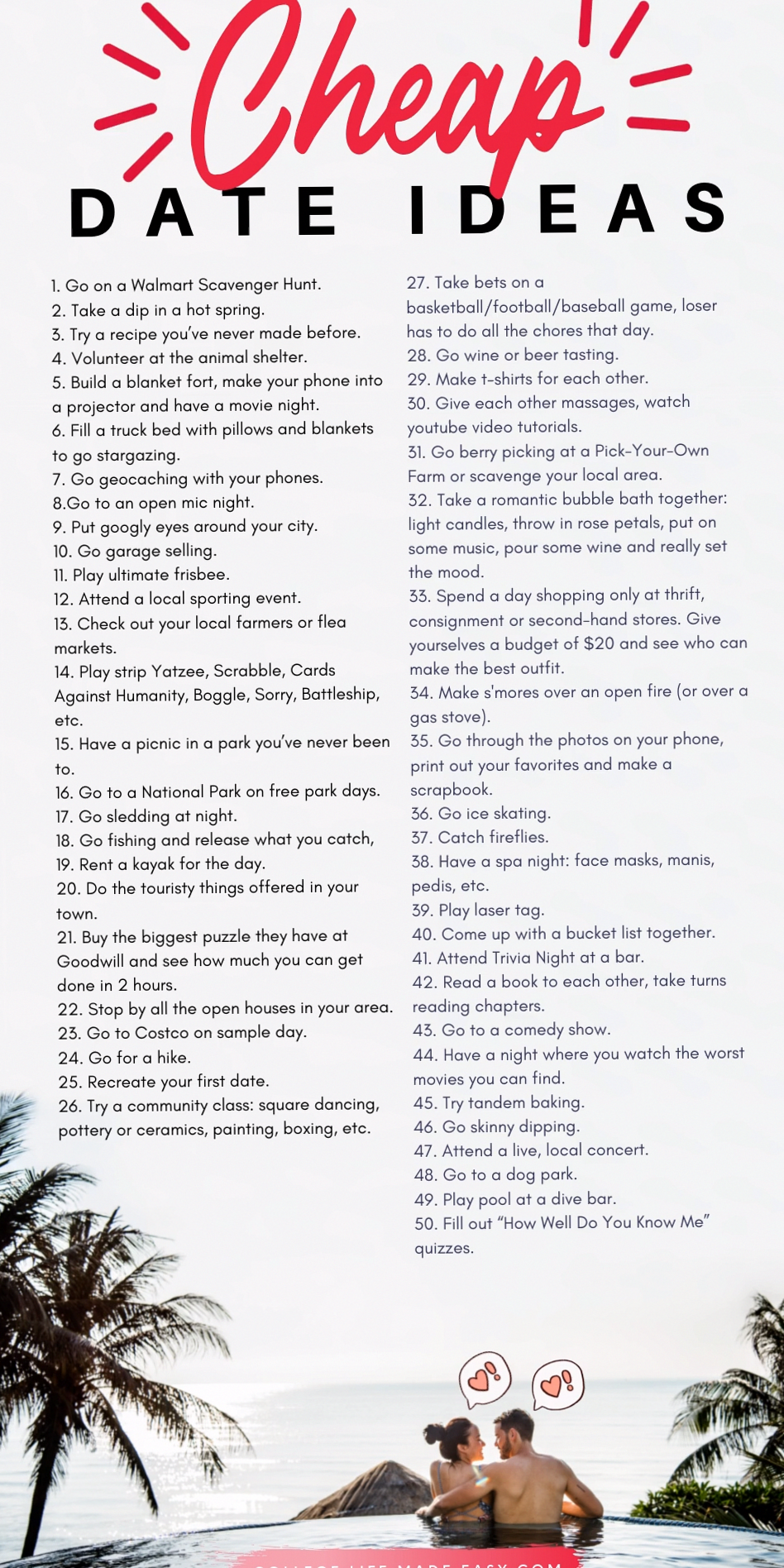 🍂 📸 ✦ 60 Affordable College Date Ideas for Soulful Connections 104