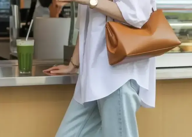 aesthetic mood booster: 🖼️ 🖼️ Spring 2026 Street Style: Effortless White Shirt & 798