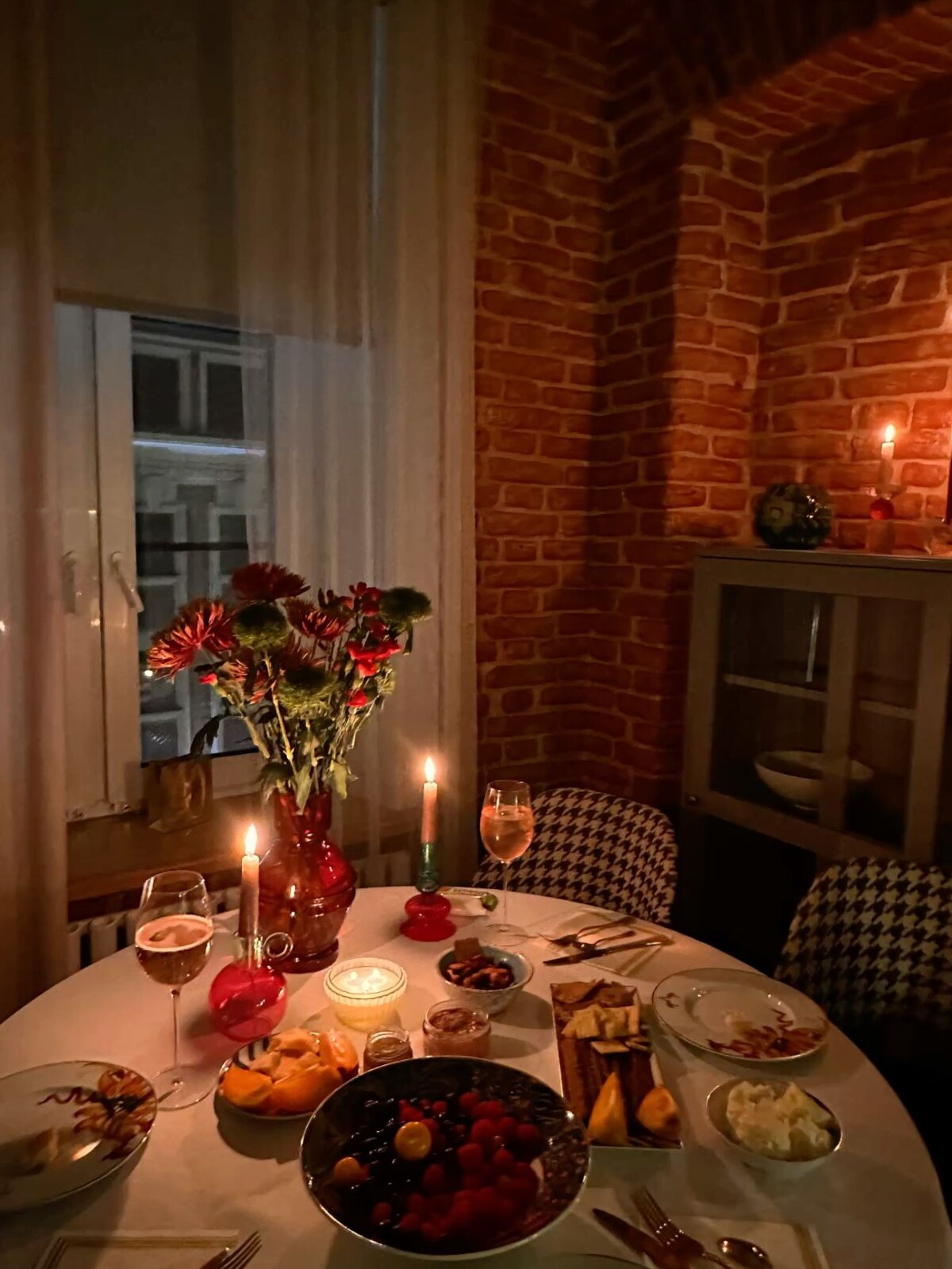 ⊹ Candlelit Dinner with Soulful Snacks and Heartfelt Moments ⊹ 🗝️ 🧿 475