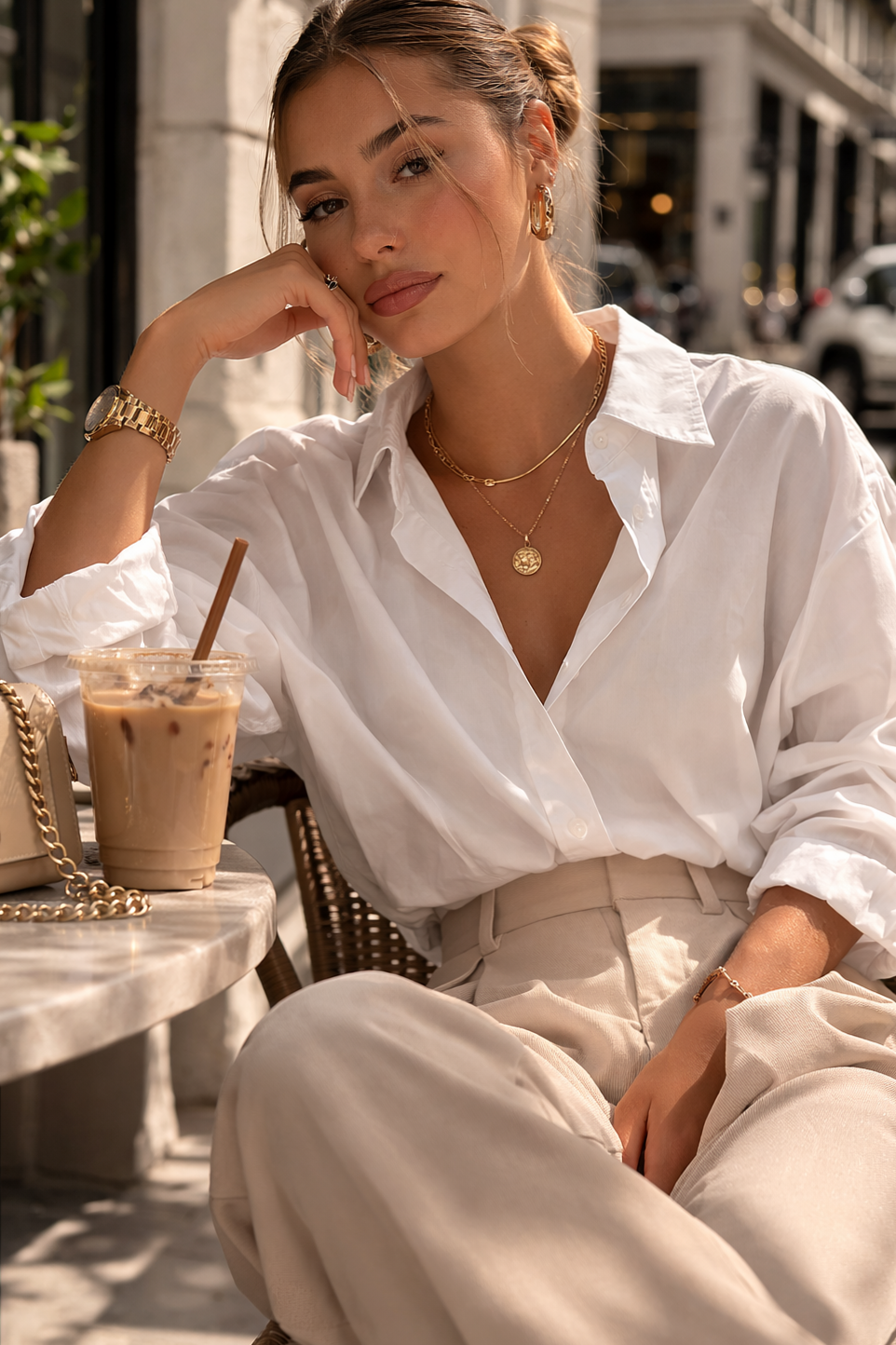curated connection vibes: Clean Girl Street Style with a Dark Academic Edge | Ov 397