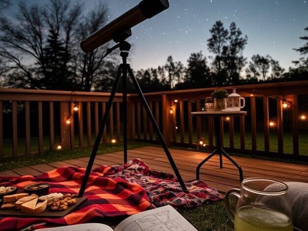 daily aesthetic advice ✧ Global Night Serenity: 19 Cozy Backyard Starscape Retre 875