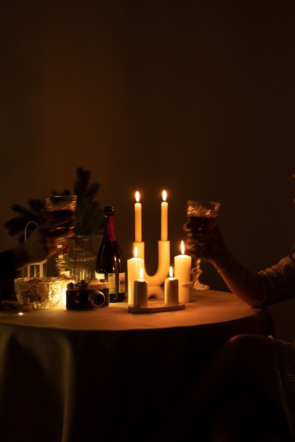 🔮 🤍 ⟡ Elegant Nights: Candlelit Dinner for Soulful Connections 686