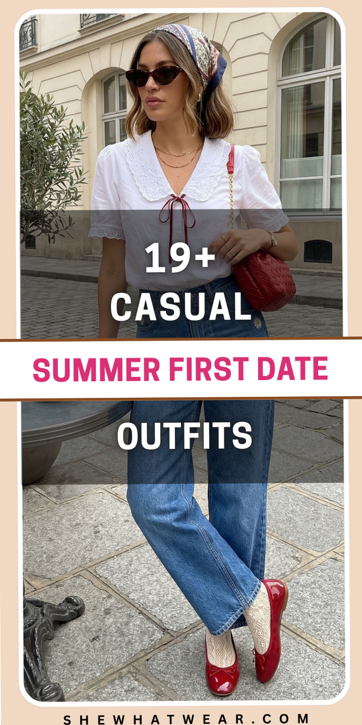 🌊 ☀️ ✦ Finding You in Sunlight: Effortless Summer Outfits for Meaningful First M 501