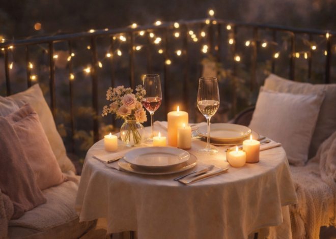 poetry of falling in love • Elegant Romance in a Cozy Balcony Haven 🤎 712