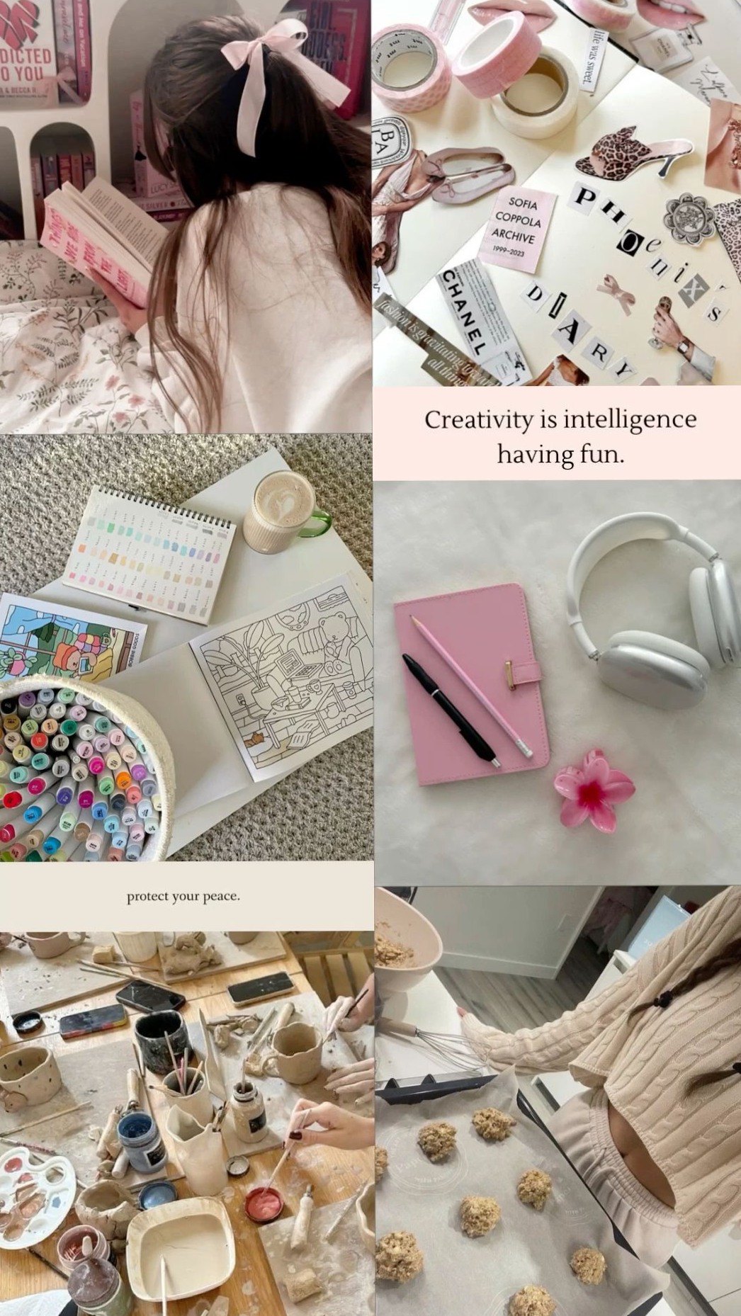 🤍 Solo Date Vision Board for Soulful Connections and Authentic Matches | heart-t 708