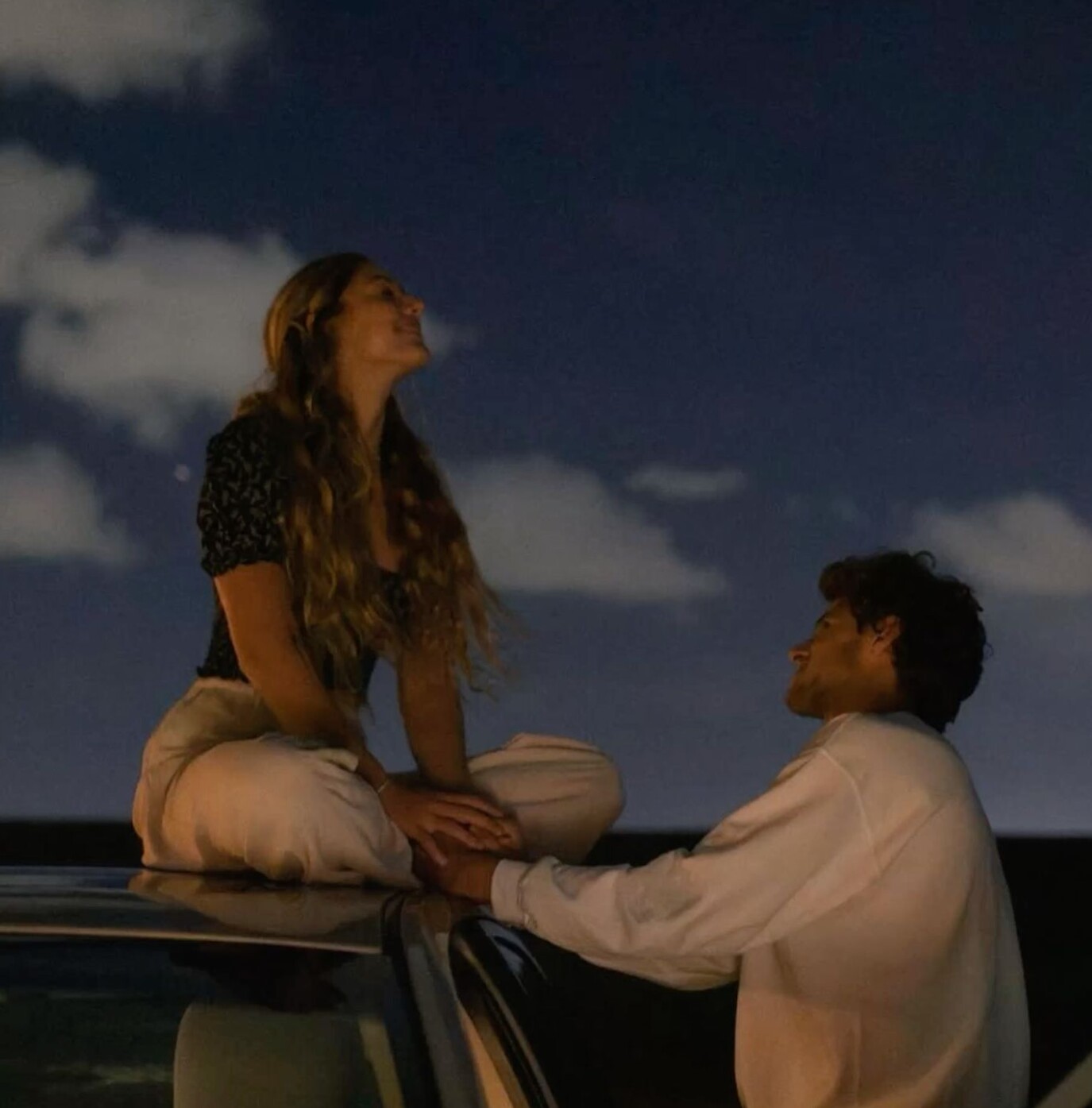 Stargazing Under Endless Skies | 🖤 🎭 love language visuals 642