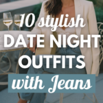 🔮 Stylish Date Night Looks with Jeans | Dark Romance & Timeless Elegance 602