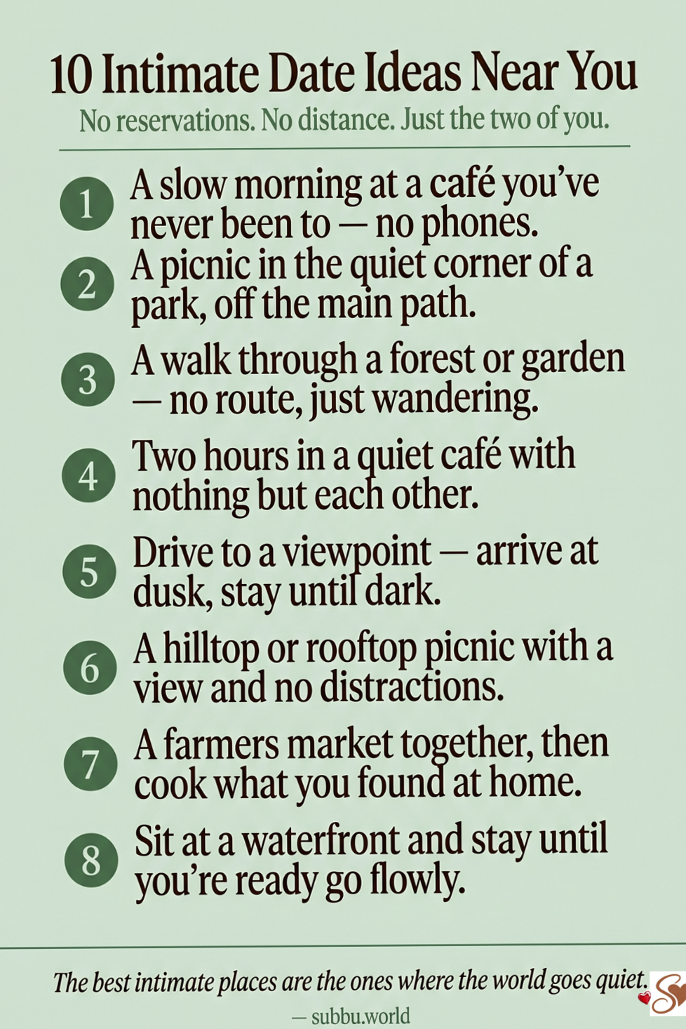 10 Cozy Outdoor Dates for Soulful Connections & Heartfelt Moments 💋 💋 186