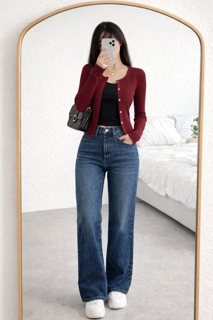 🤍 20+ Flattering Straight Leg Jeans for Her 🌿 Style Matches & Soulful Fits | mag 229