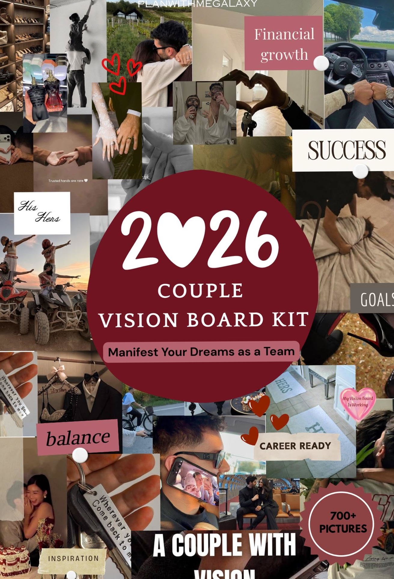 ♟️ 🖤 | 2026 Soulful Journey Vision Board PDF for Couples Night & Future Love Con 472