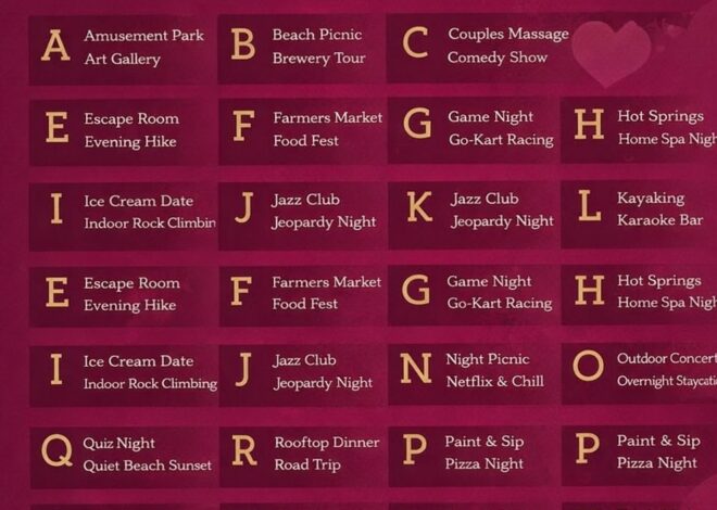 🤍 ✦ A–Z Date Night Ideas: 26 Ways to Spark Deeper Connection & Shared Joy 971