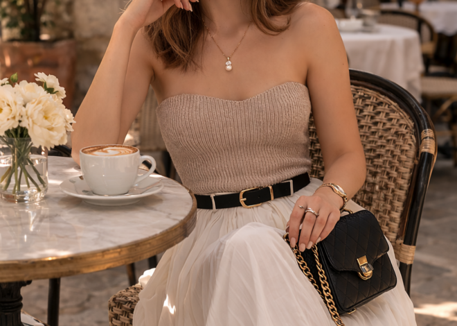 ✦ art of modern romance ✦ Fated Encounters: Timeless Café Style for Soulful Summ 586