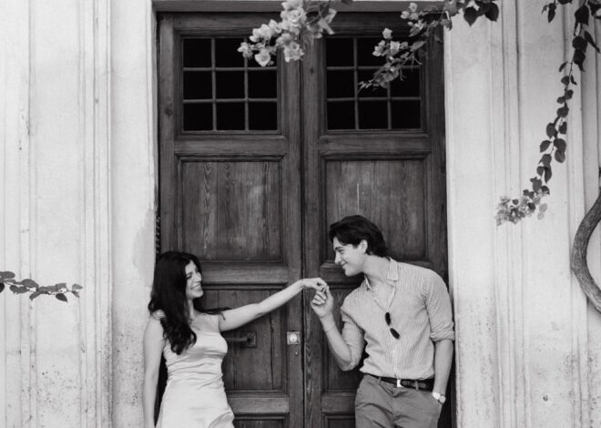 ✒️ 🕸️ B&W Soulmates in Rome | Timeless Connection & Aesthetic Harmony 779
