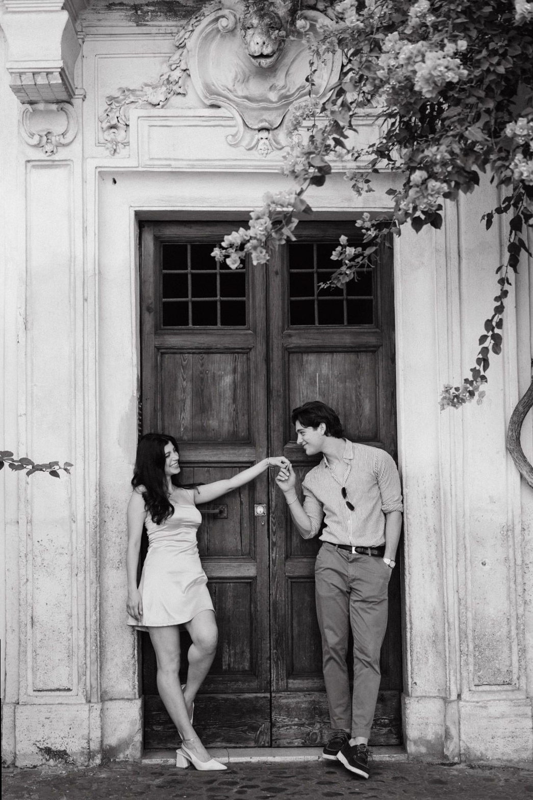 ✒️ 🕸️ B&W Soulmates in Rome | Timeless Connection & Aesthetic Harmony 779