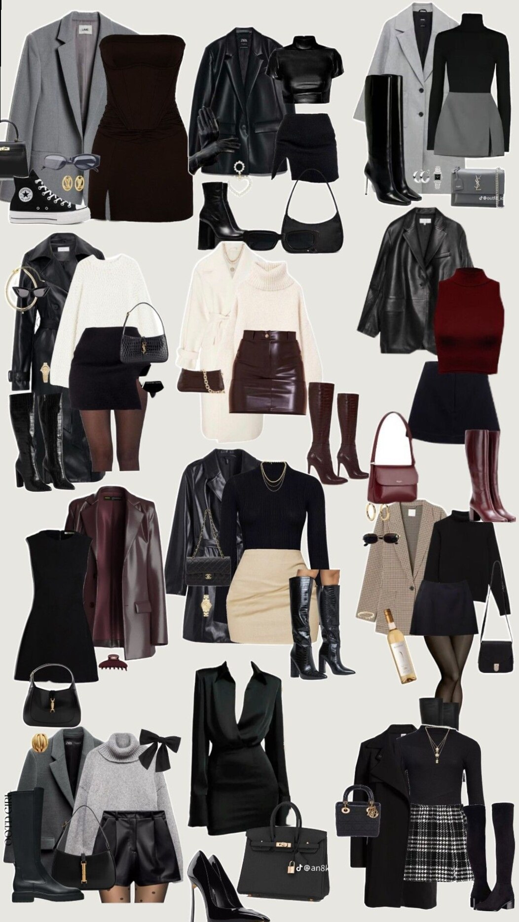🧘‍♀️ 🧩 Bordeaux Casual Autumn Look With Intentional Style — aesthetic edit 945