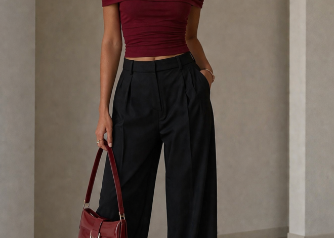 Burgundy & Black Elegance: Discover Your Soulful Style Persona — 🛋️ 225