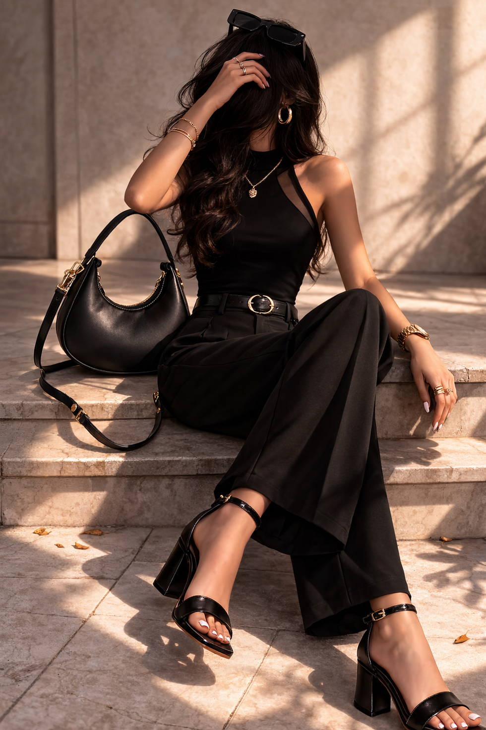 ✨ ✨ 🌌 ✦ Chic Evening Elegance: Finding Harmony in Minimalist Style 562