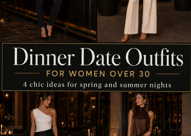 Chic Spring Dinner Outfits for Women Over 30 | Timeless Romantic Elegance • 🥀 🌃 396