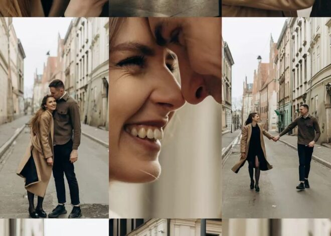 City Love Story: Timeless B&W Portraits of Soulful Matches — 💌 💕 147