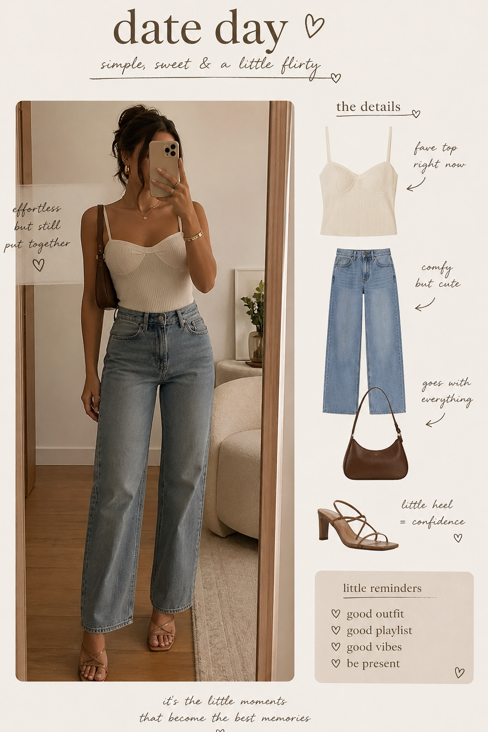 couple goals inspiration • Chic Date Day Style | Timeless & Thoughtful Outfit Id 133