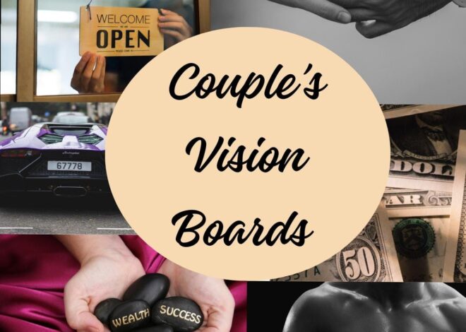 Couples Vision Board 2025: Manifest Love, Goals & Dreams Together • 🤍 💫 879