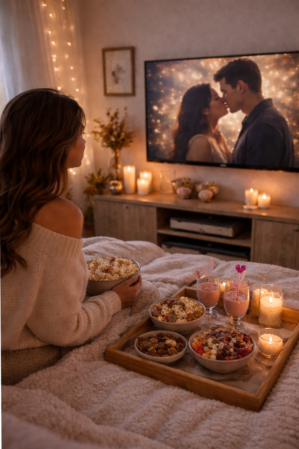 🧠 ⟡ Cozy Cinema-Inspired Romance | Dreamy Date Night Ambiance 221