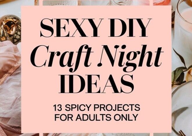 🎭 🥀 🥀 Crafting Souls Together: 13 Romantic DIYs for Perfect Matches | mysterious 801