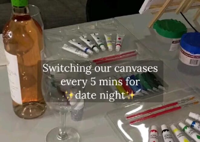 🖤 ✒️ Create Together, Connect Deeper: Aesthetic Date Night with Paint and Passio 812