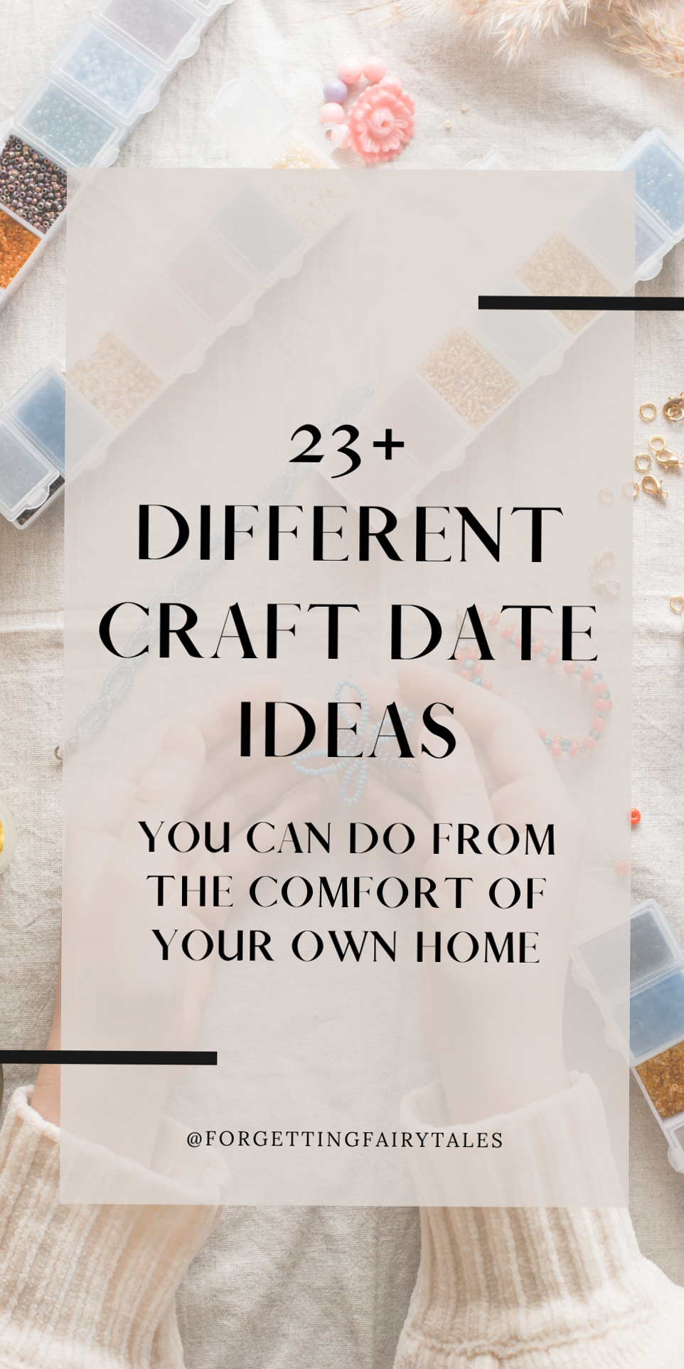 Creative Bonding: 23+ Meaningful Craft Date Ideas at Home • 🌹 242