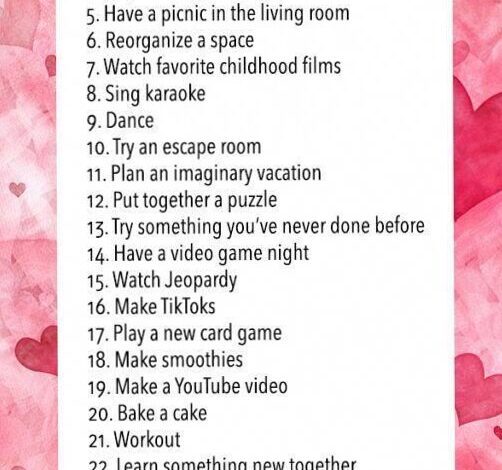 ❤️‍🔥 🤎 Creative & Budget-Friendly Date Nights at Home for Soulful Connections —  692