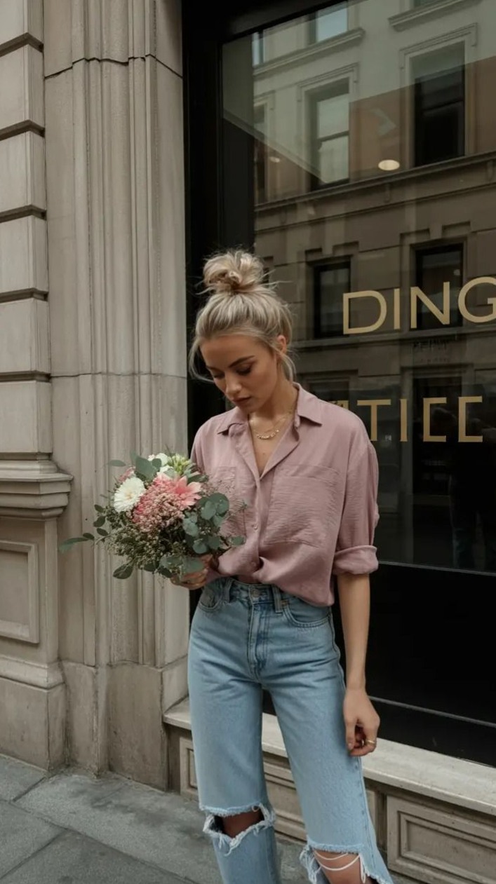 ✦ daily aesthetic advice ✦ Spring 2026 Italian Style: Denim Meets Pink for Femin 957