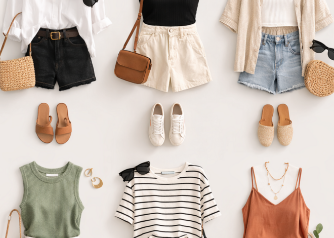daily aesthetic advice: 🎭 Summer Shorts Looks That Feel Like Soul Summer 716