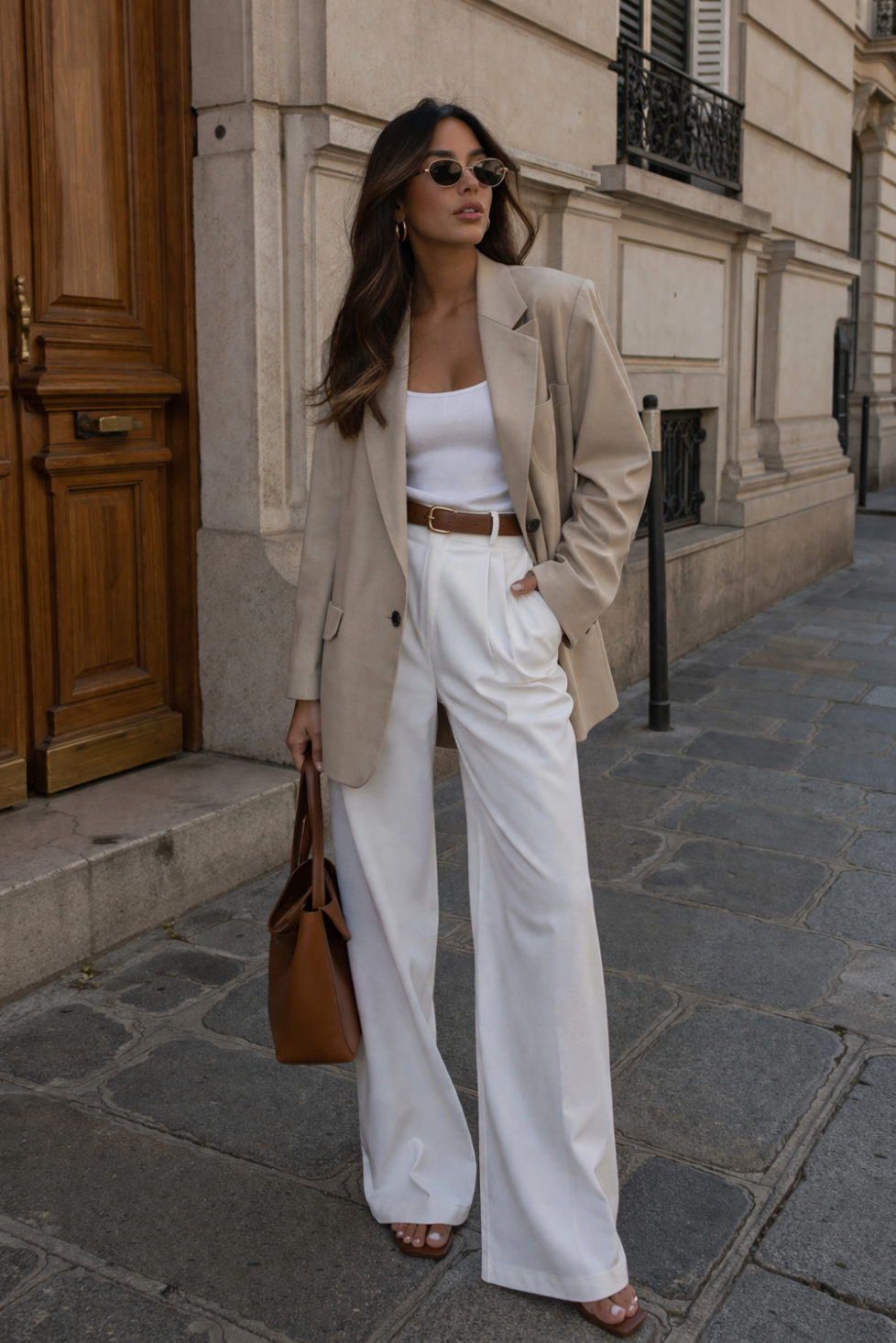 🌊 🧩 📝 ⟡ Elegant Neutral Blazer: Timeless Style for Soulful Encounters 411