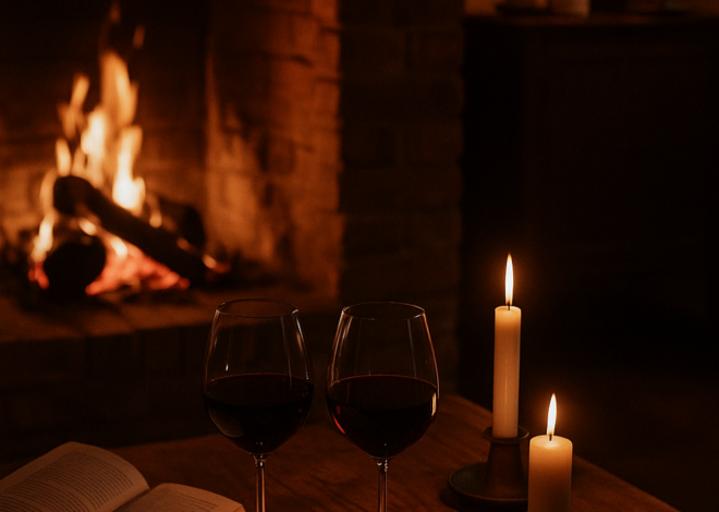 Evening by the Fireplace: Finding Your Soul’s Match in Quiet Moments 🍷 🕯️ 657