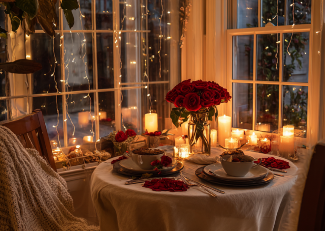 📝 🌱 Fate-Driven Evening: A Romantic Table by the Window 644