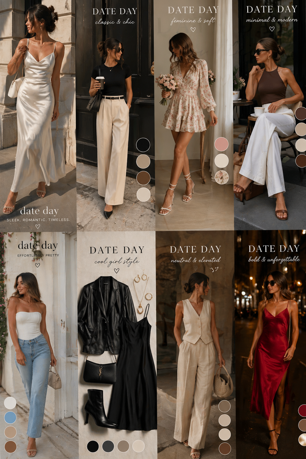 ⊹ Fated Looks for Soulful Dates – 8 Style Moments ⊹ 🤎 🤎 675