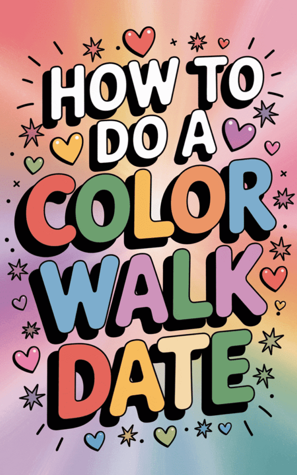 🧘‍♀️ 🌊 Fated Strolls: Discover Love’s Palette in a Color Walk Date | couple goal 923
