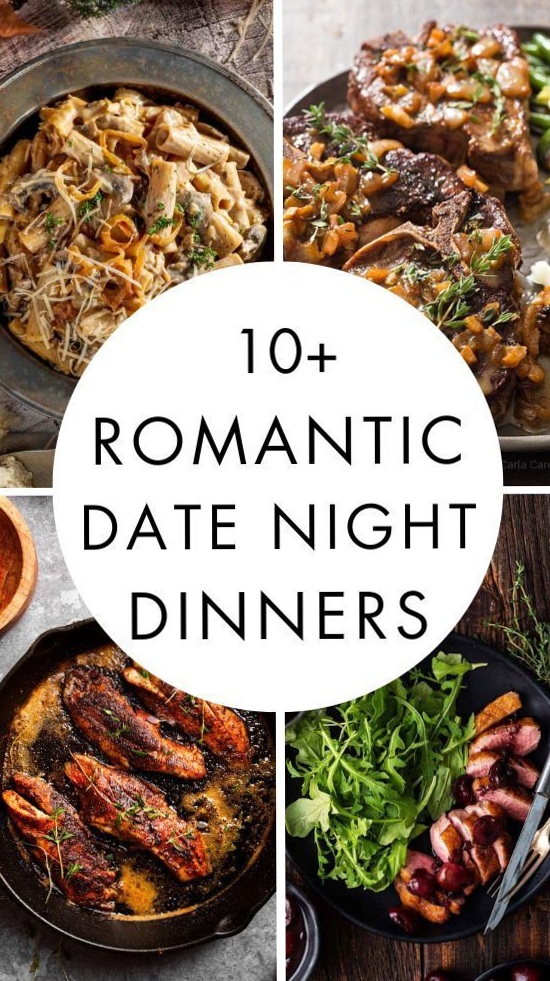 🌙 🌌 ✦ Finding Beauty in Shared Meals: 10+ Romantic Dinner Recipes for Soulful Ev 732