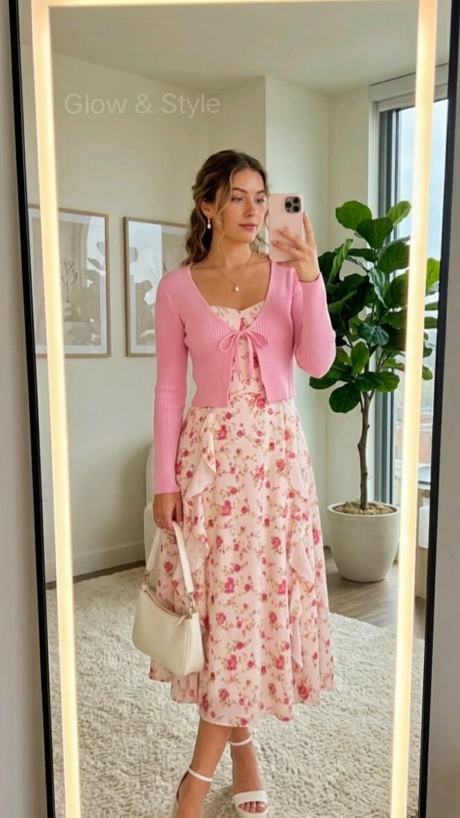 Floral Whispers of Fate | Spring Destiny in a Soft Girl Dress | 📝 📝 mysterious s 541
