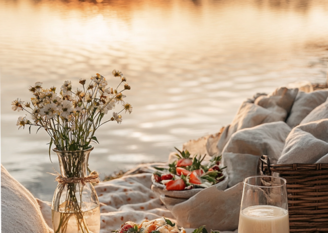 🔮 | Golden Moments by the Water with Perfect Seasonal Delights | romanticizing c 843