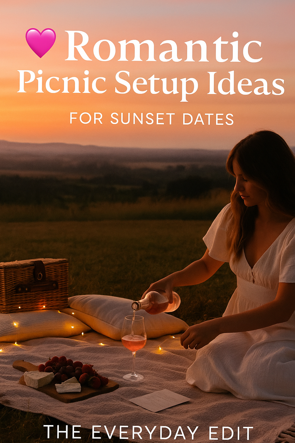 intimate moments captured • Charm-Filled Sunset Picnic Ideas to Reflect Your Lov 387
