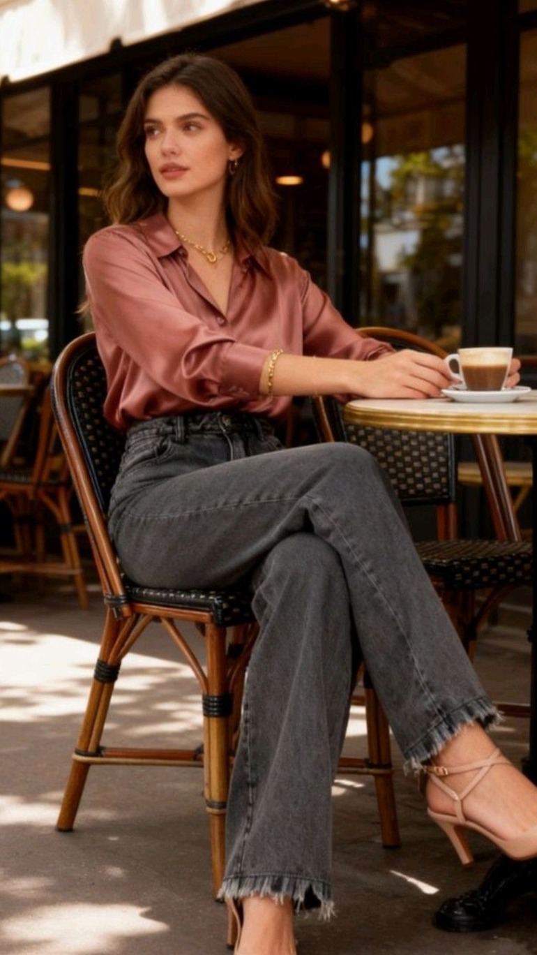 Jeans Style for Soulful Vibes and Timeless Attraction ⟐ daily aesthetic advice 219