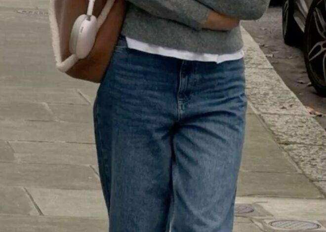 Jeans ZW Wide Leg Lavender Talje — Timeless Style for True Connection — ☕ 🍂 839