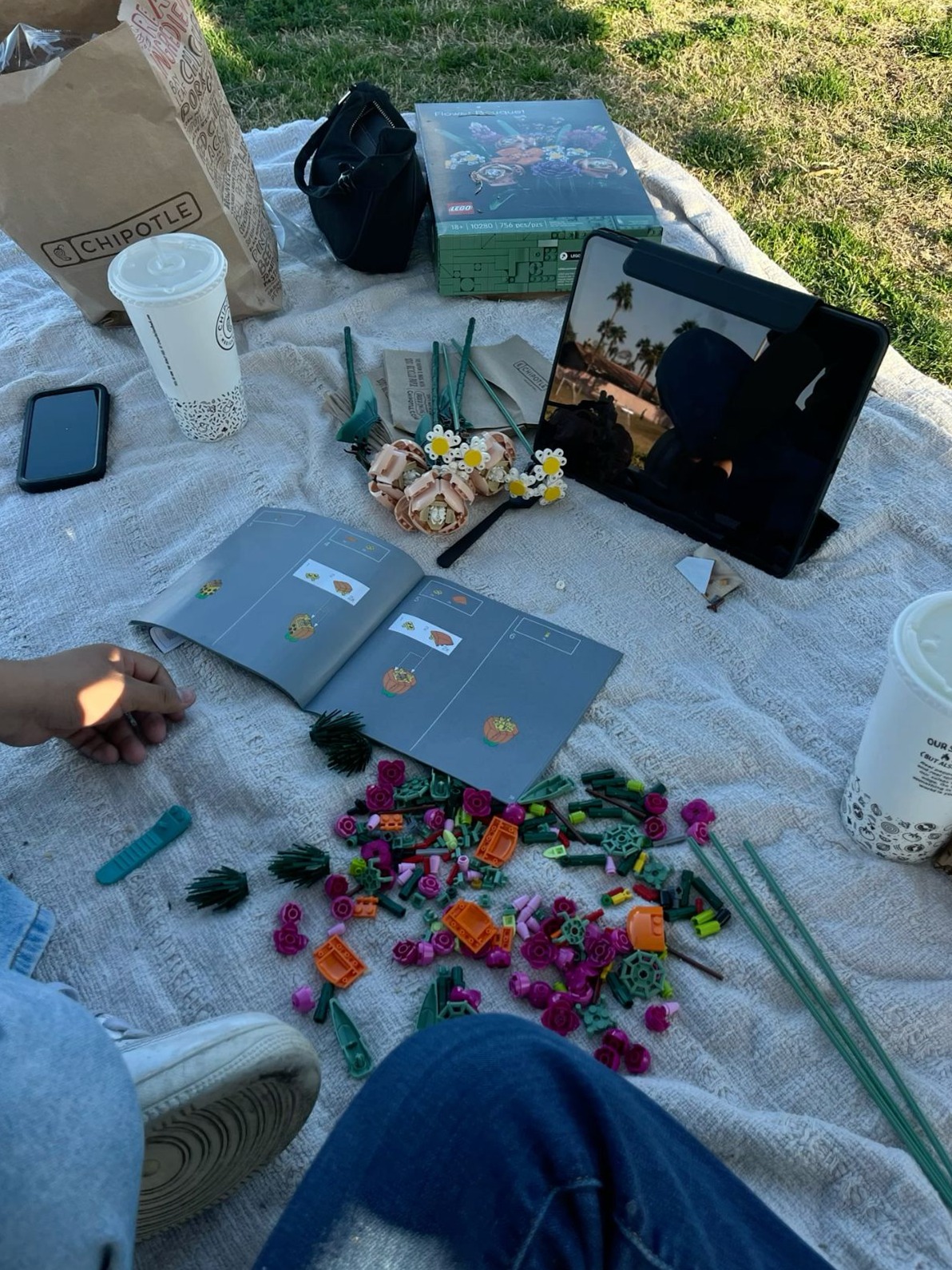 Lego Picnic in a Garden of Perfect Matches — daily aesthetic advice 💫 978