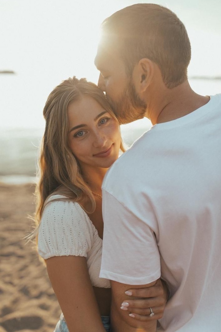 ⊹ Lexi and Bryan’s Editorial Sunset Vows: Timeless, Candid, Darkly Romantic ⊹ 🕊️ 807