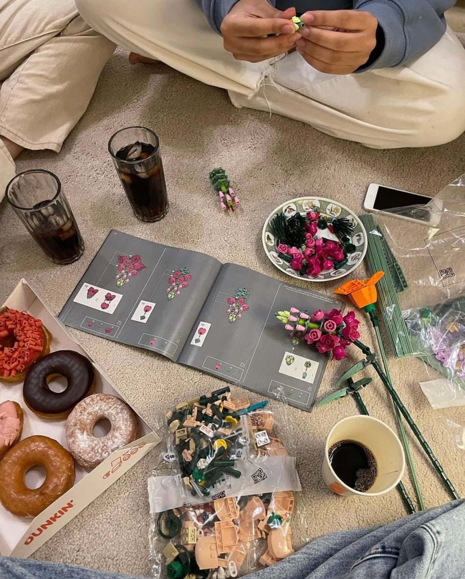 love language visuals: Brick by Brick: Building a Heartwarming Lego Date 🎧 📸 746