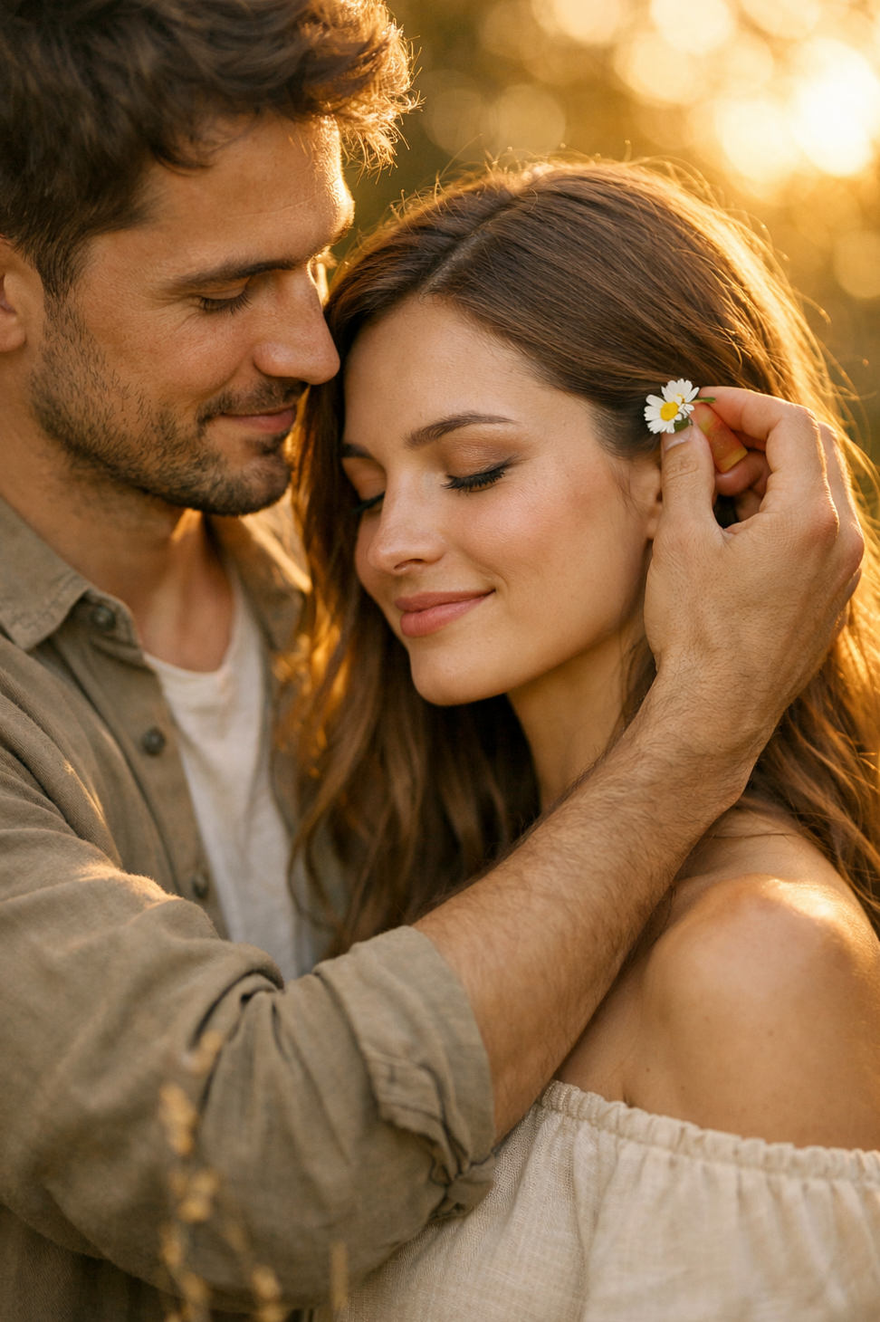 love language visuals: 🧿 💫 ✨ Golden Hour Love Story | Fated Moments in Nature’s  220