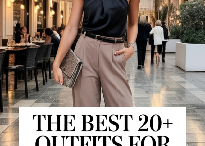 magnetic energy visual ✧ Chic Outfits for Women in Their 30s with a Touch of Des 216